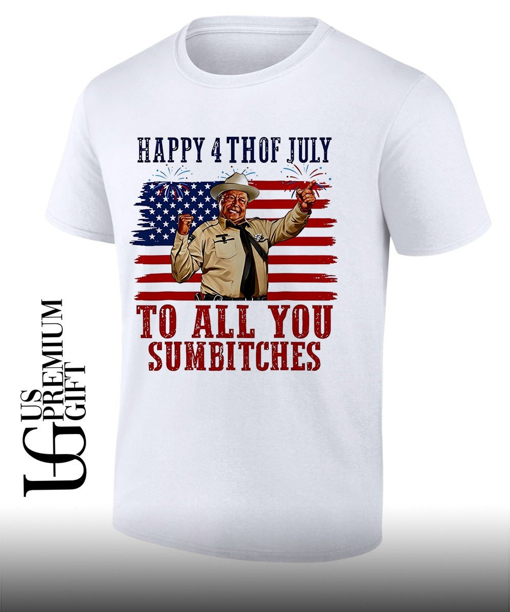 Happy 4th Of July To All You Sumbitches 2026 shirt