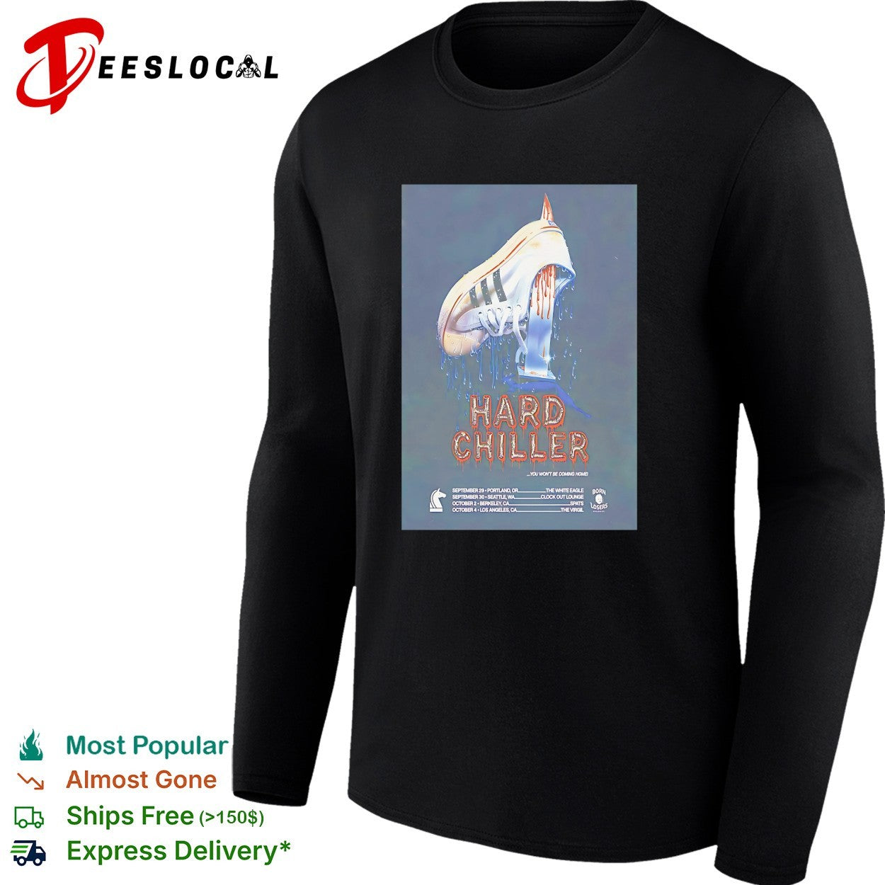 Hard chiller horror movie poster shirt