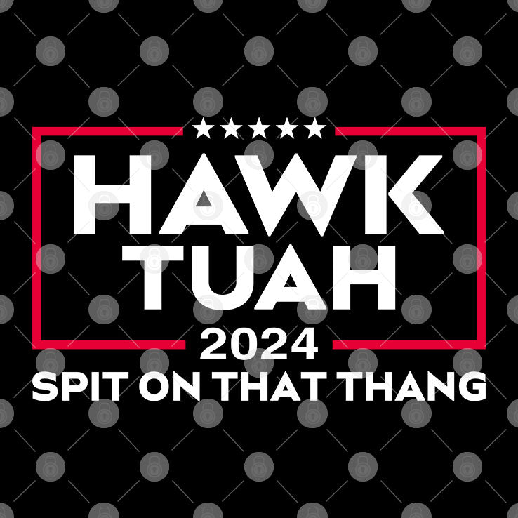 Hawk Tuah For President 2024 Spit On That Thang Shirt
