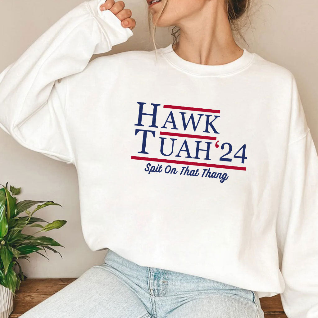 Hawk Tuah Shirt Hawk Tuah 2024 Spit On That Thang