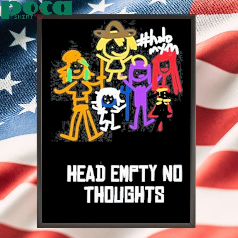 Head Empty No Thoughts Hololive Shirt