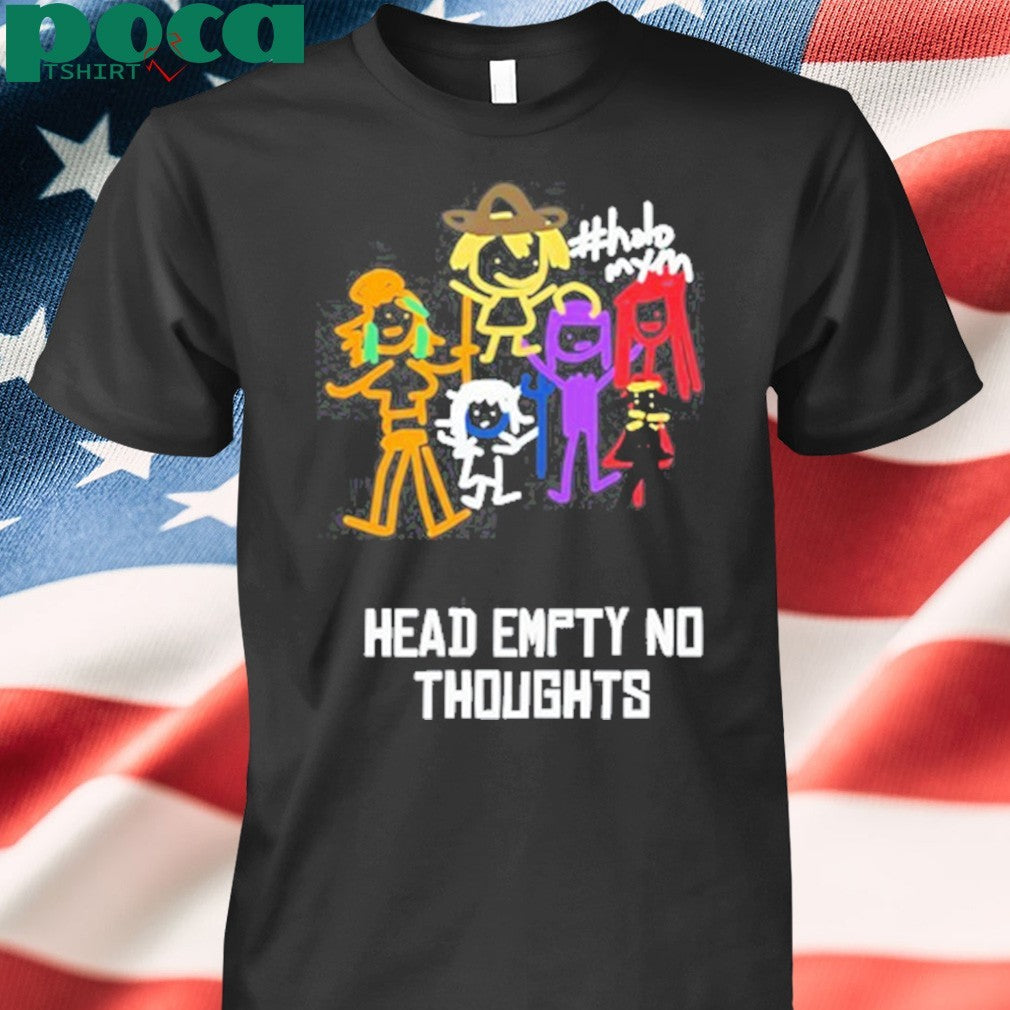 Head Empty No Thoughts Hololive Shirt