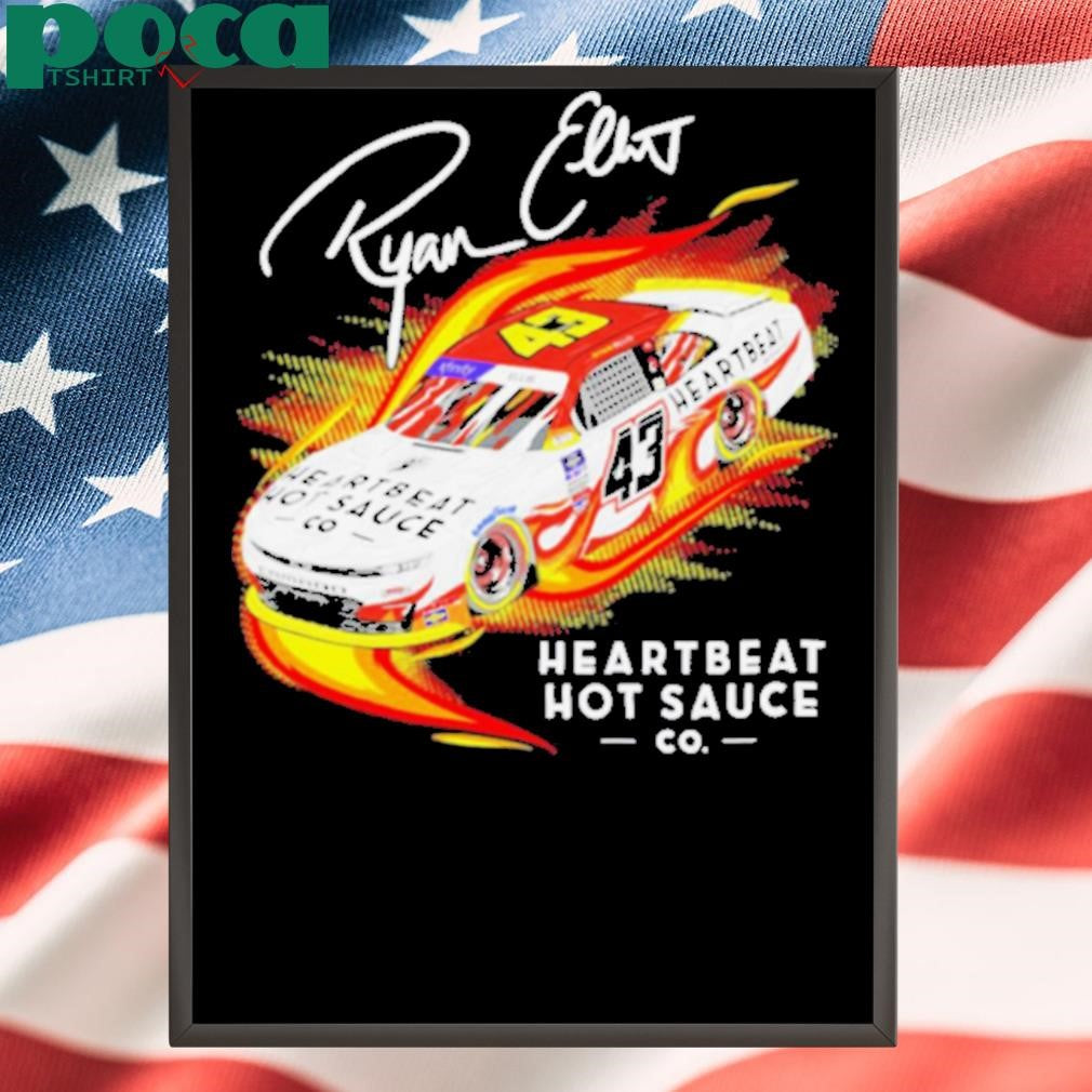 Heartbeat hot sauce Co Ryan car shirt
