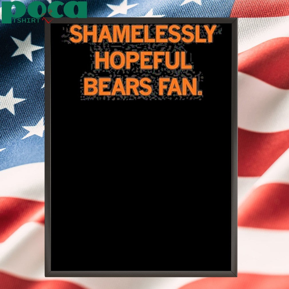 Heidi Stevens Wearing Shamelessly Hopeful Bears Fan Shirt