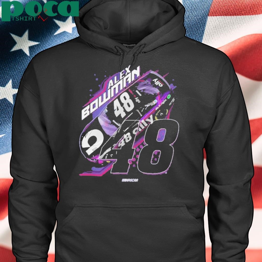 Hendrick Motorsports Team Collection Purple Alex Bowman Car 2025 Shirt