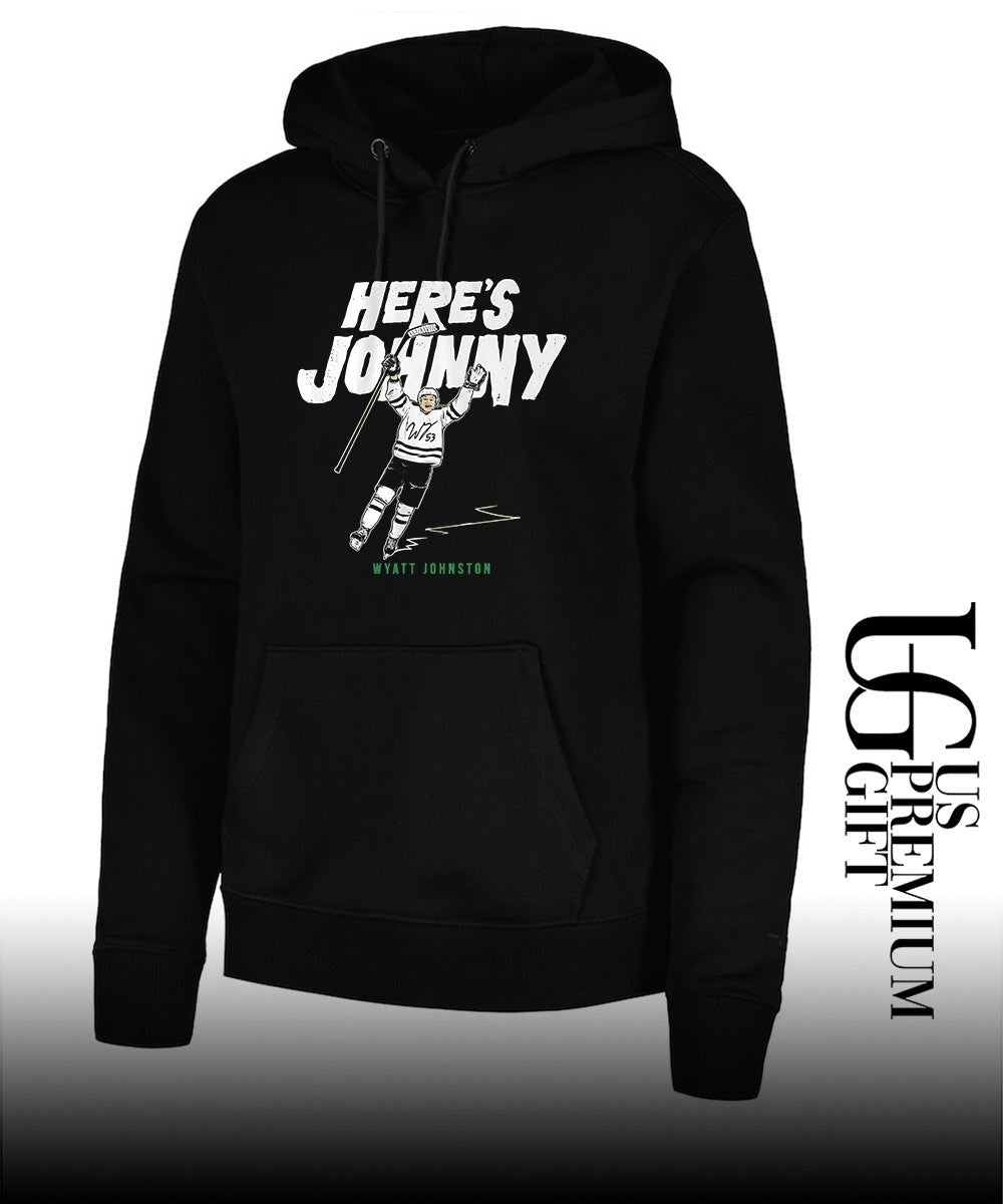 Here’s Johnny Wyatt Johnston Dallas Stars NHL signature shirt