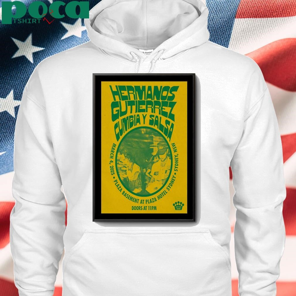 Hermanos Gutierrez Concert At Plaza Hotel In Sydney, NSW On March 4 2025 Poster shirt