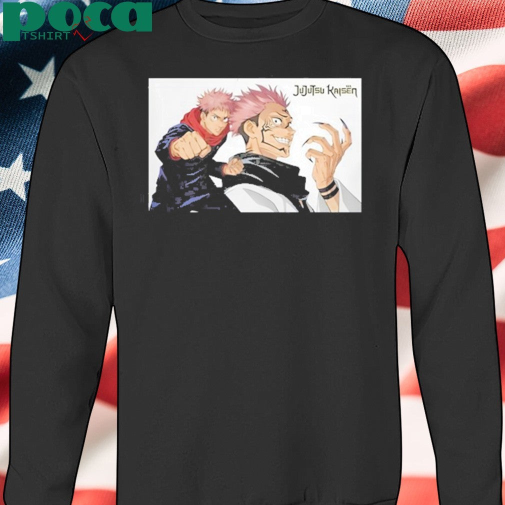 Heroes Inc Jujutsu Kaisen Itadori and Sukuna T-shirt