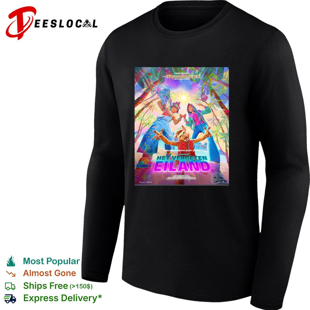 Het Vergeten Eiland movie poster shirt