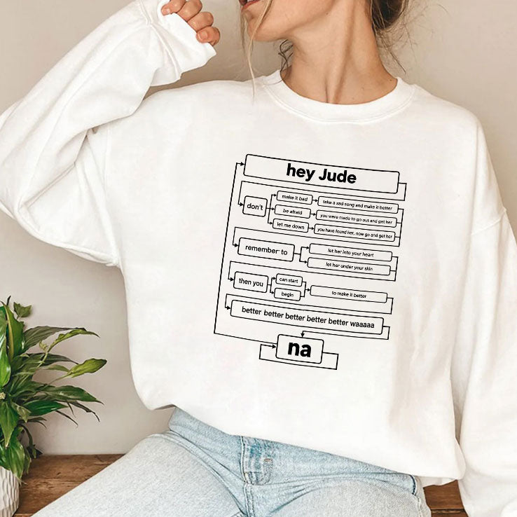 Hey Jude Don’t Make It Bad Na T Shirt