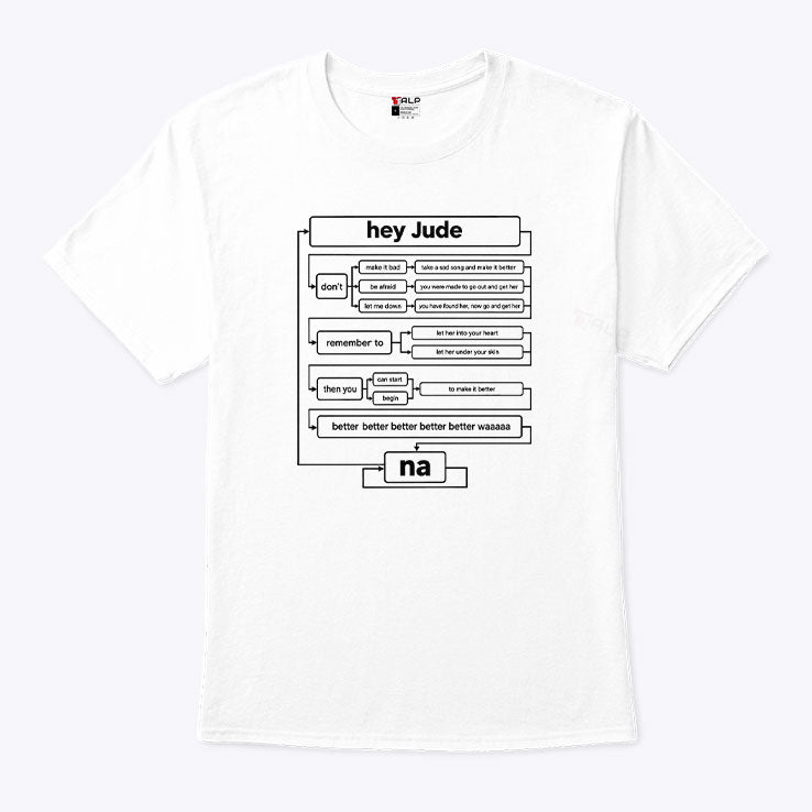 Hey Jude Don’t Make It Bad Na T Shirt
