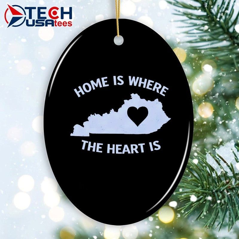 Home is where the heart is Kentucky heart shirt