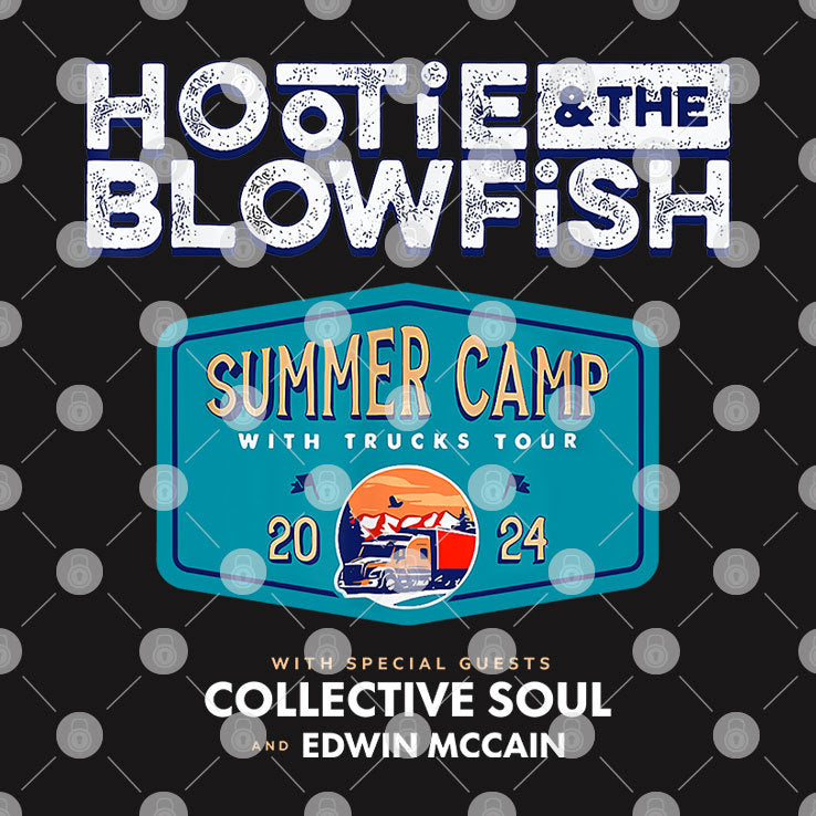 Hootie And The Blowfish Summer Camp With Trucks Tour 2024 T Shirt