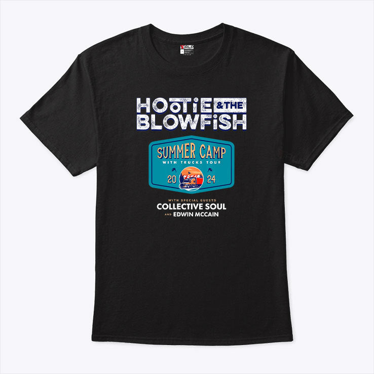 Hootie And The Blowfish Summer Camp With Trucks Tour 2024 T Shirt