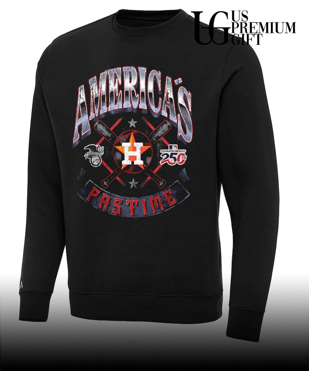 Houston Astros baseball Americana 250th Pastime celebrating logo shirt