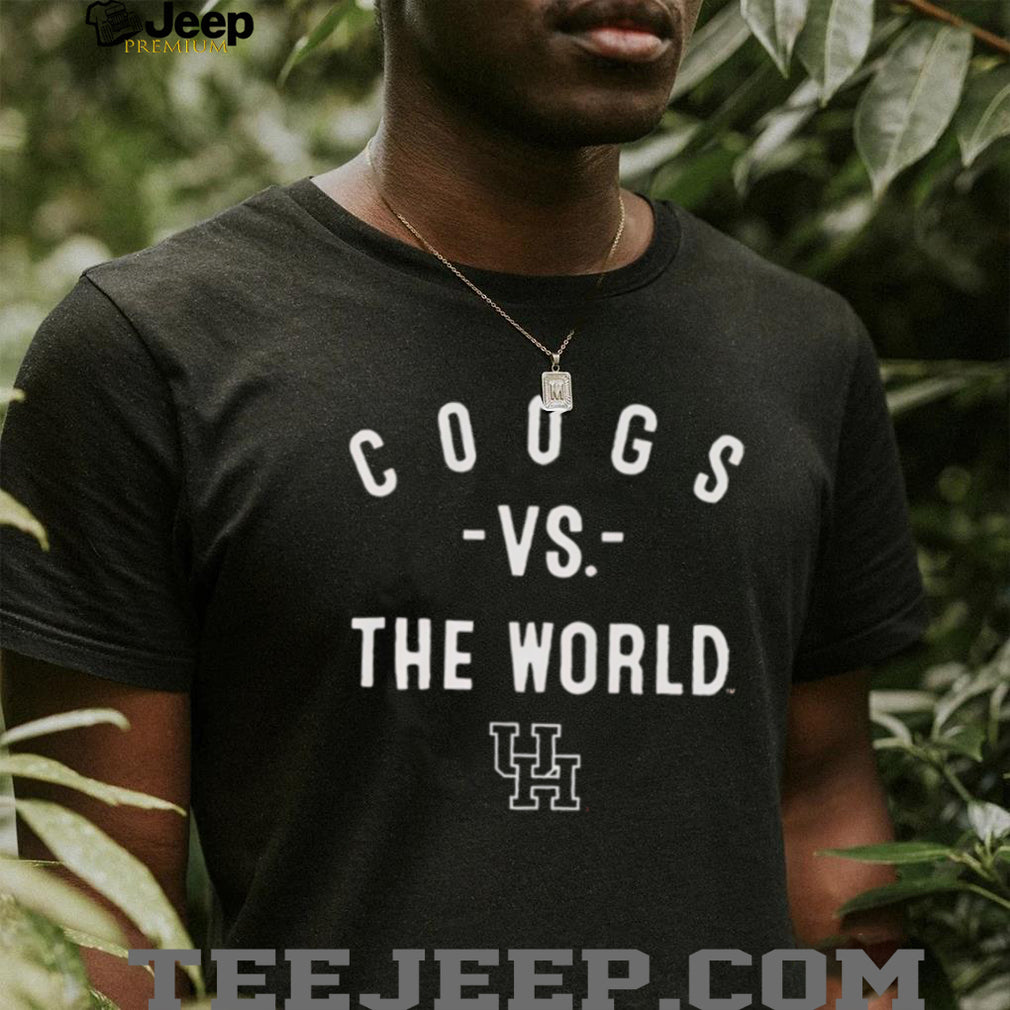 Houston Cougars Coogs vs the World 2026 logo shirt