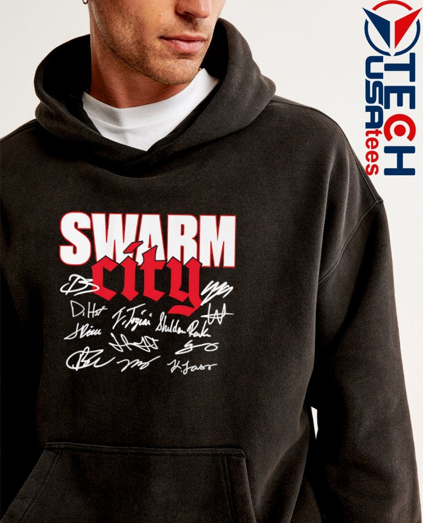 Houston Texans Football Swarm City signature shirt