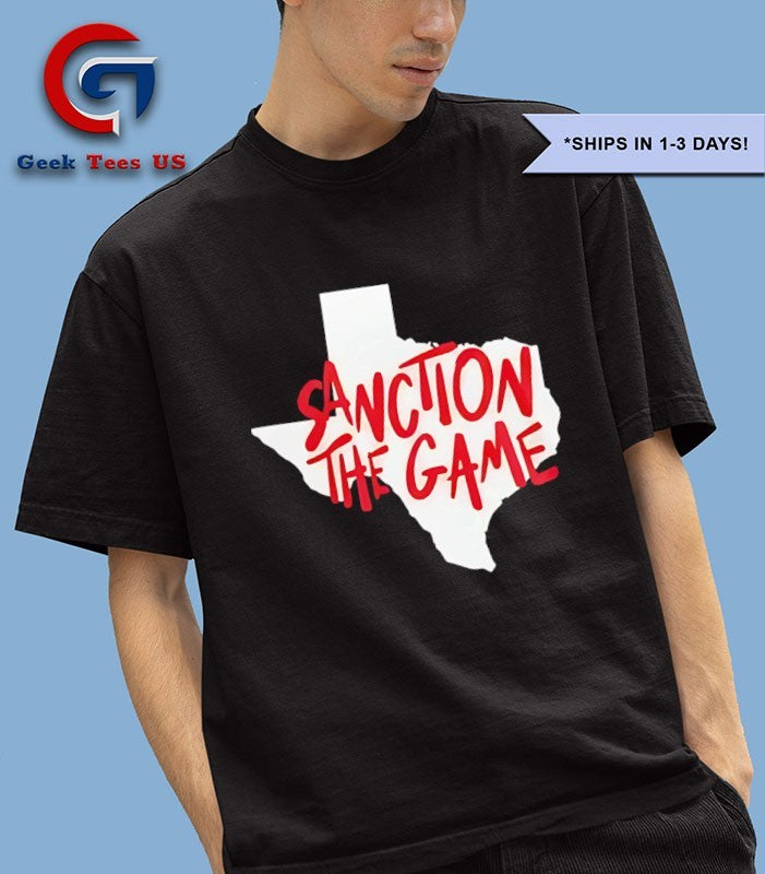 Houston Texans Sanction the Game T-shirt