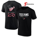 Houston Texans x 250 years of America camo shirt