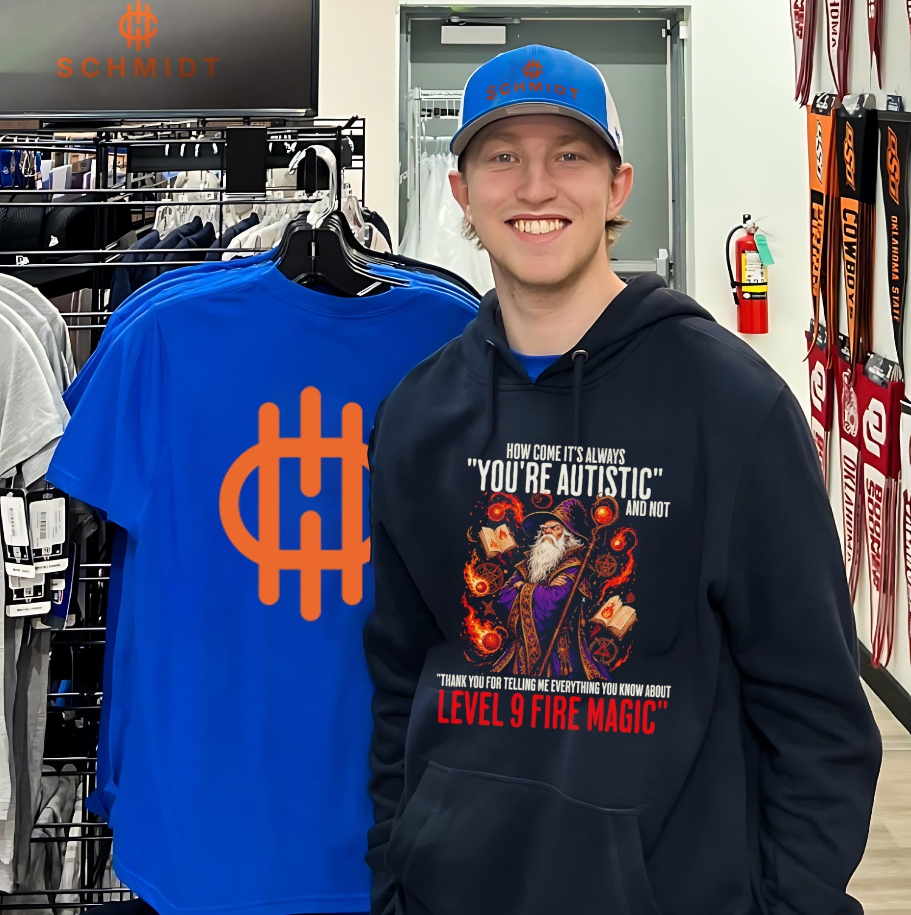 How Come It Is Always You Are Autistic and Not Level 9 Fire Magic wizard shirt