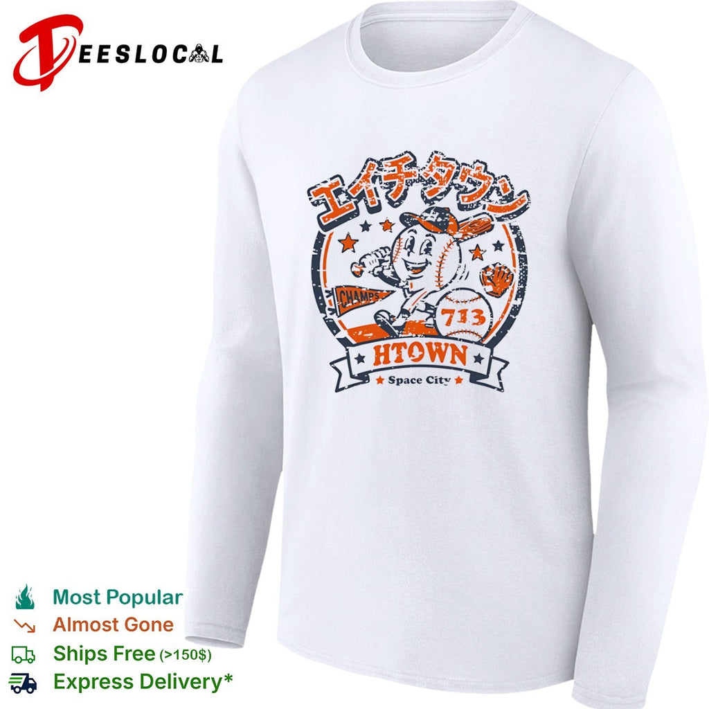 Htown Space City 713 Champs Houston Baseball shirt