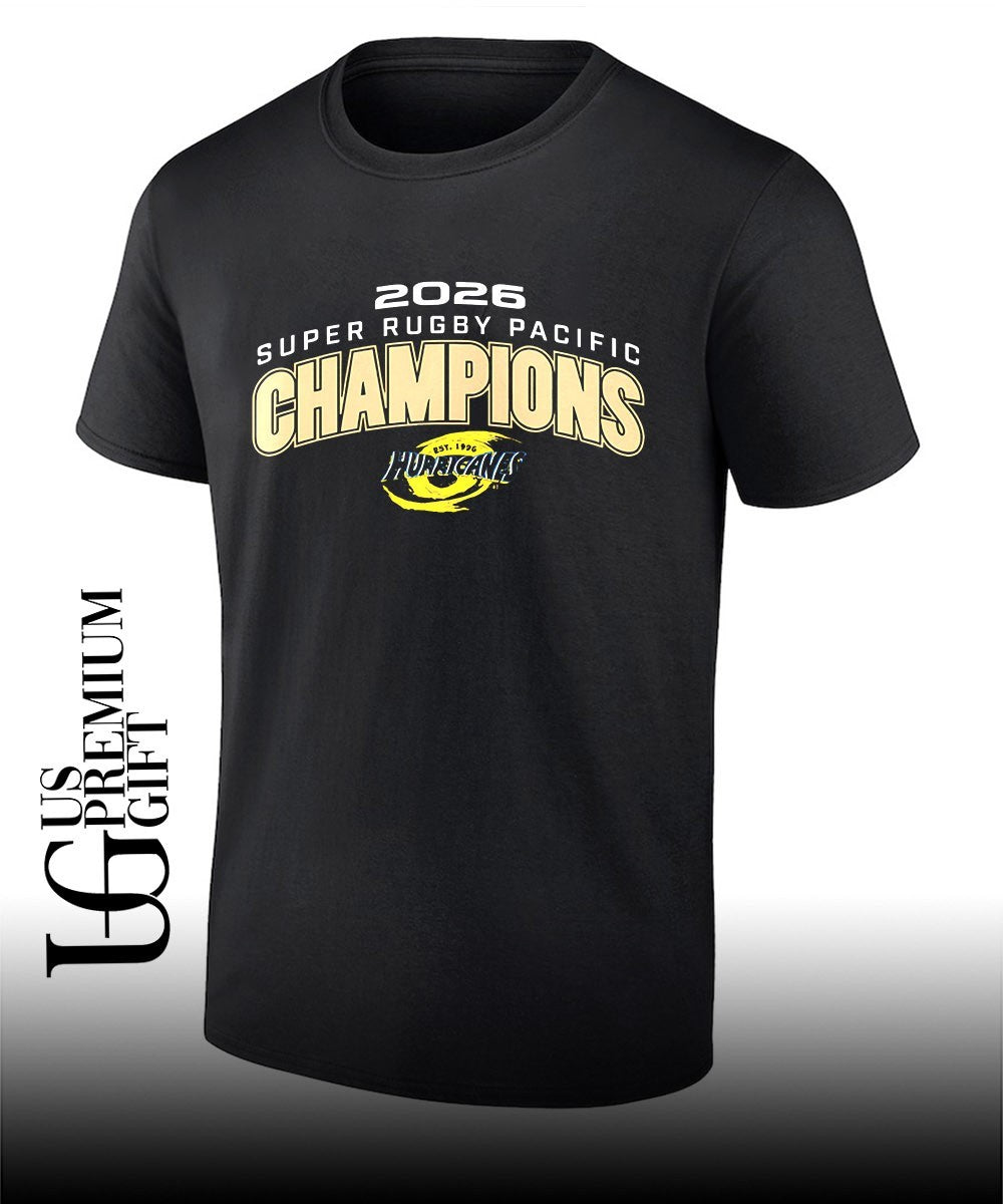 Hurricanes Rugby 2026 Super Pacific Champions shirt