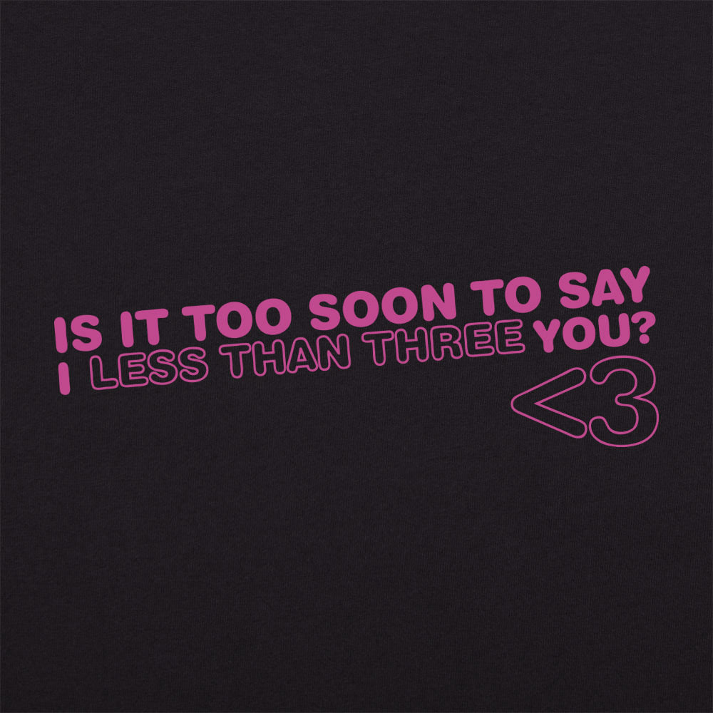 I Less Than Three You Heart Emoticon Love Pun