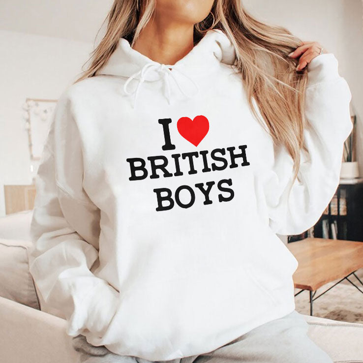 I Love British Boys T Shirt