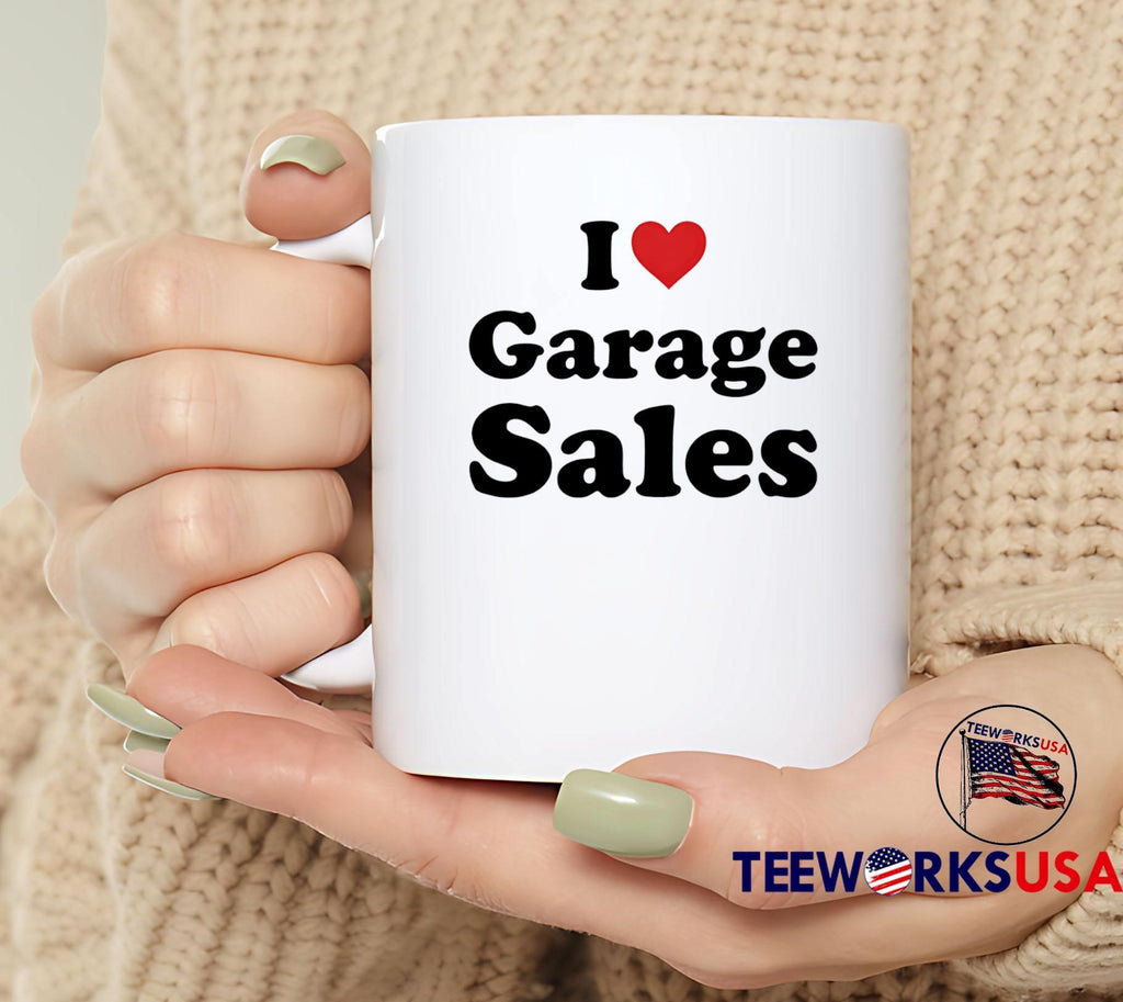 I Love Garage Sales Apparel shirt