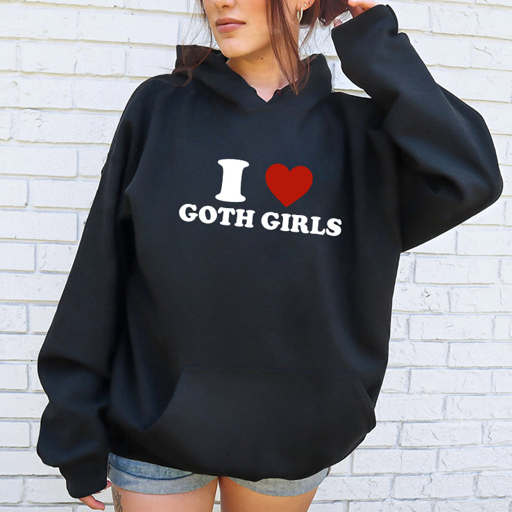 I Love Goth Girls T Shirt