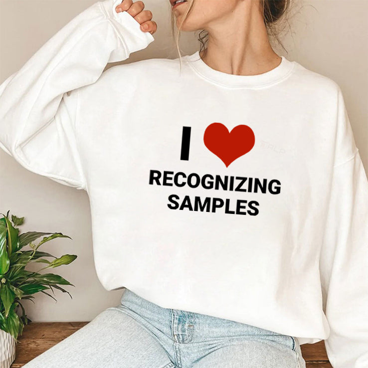 I Love Recognizing Samples T Shirt