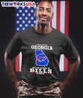 I May Live In Georgia But I Am Always In BILLS Country Shirt