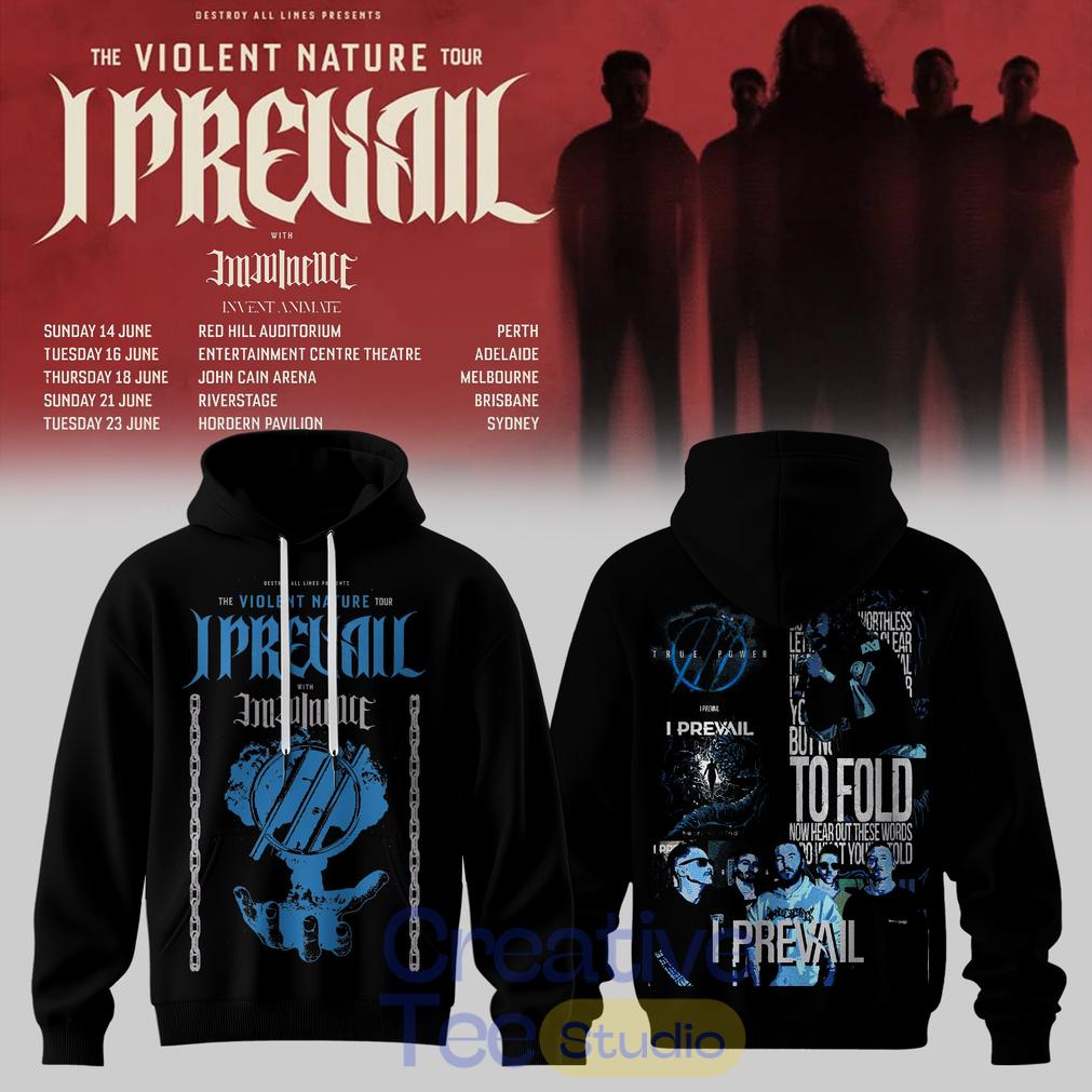 I PREVAIL The Violent Nature Tour Hoodie