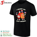 I Squirt on Juicy Wieners Ketchup and Hot Dog 4th of July Independence Day shirt
