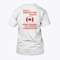 I Vow To Protect My Country From Enemies Both Foreign And Conservative Shirt