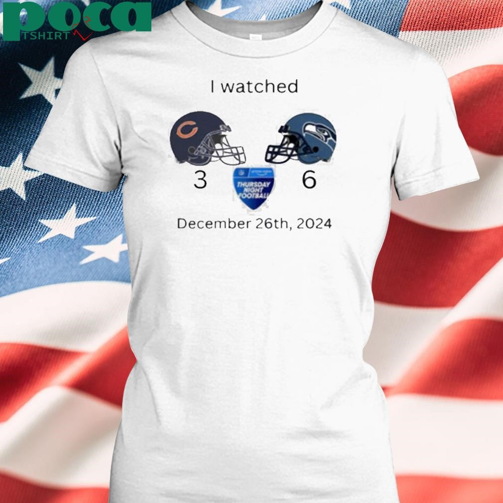 I Watched Thursday Night Football December 26Th 2024 Shirt