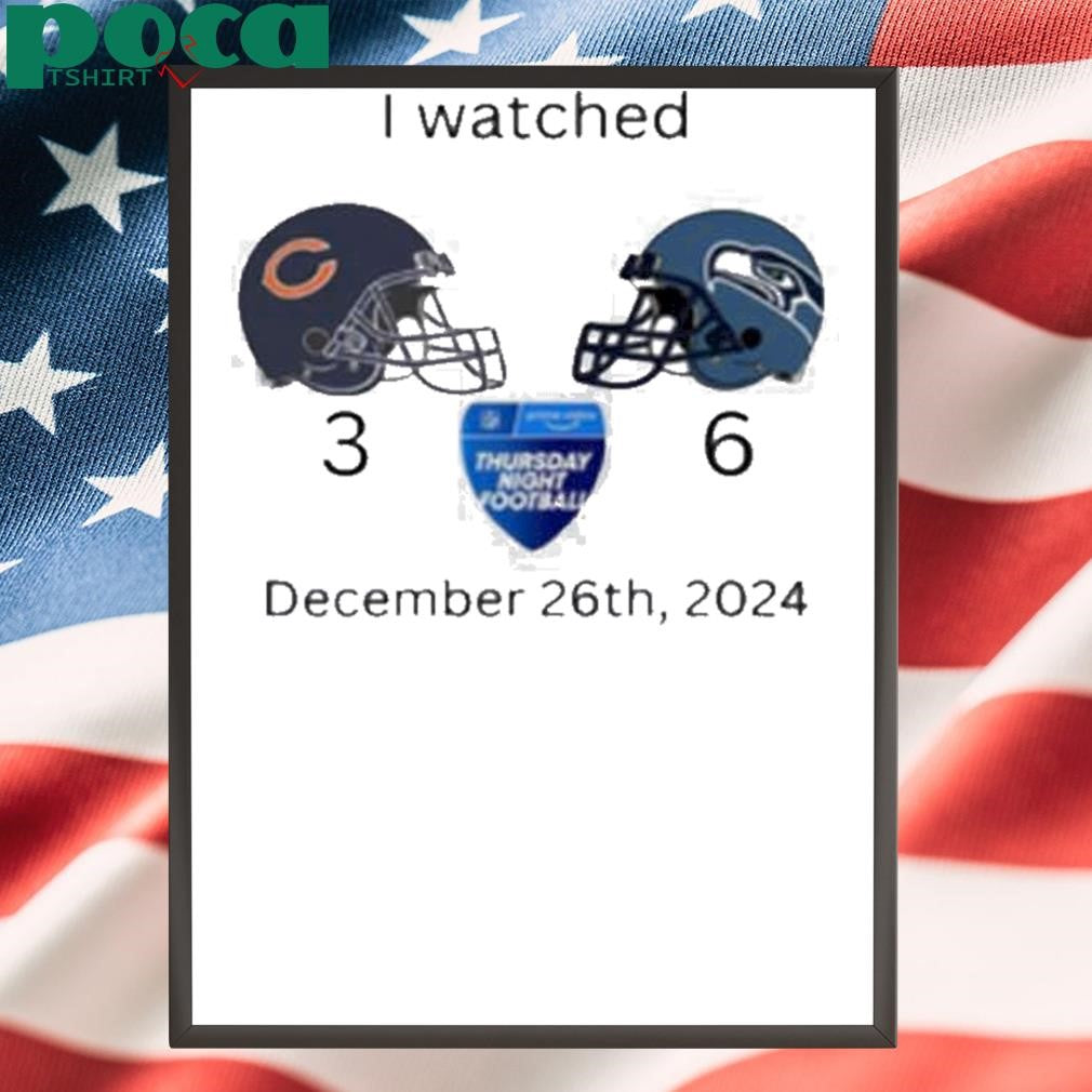 I Watched Thursday Night Football December 26Th 2024 Shirt