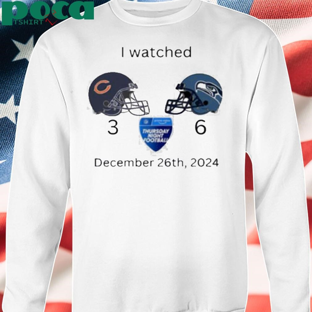 I Watched Thursday Night Football December 26Th 2024 Shirt