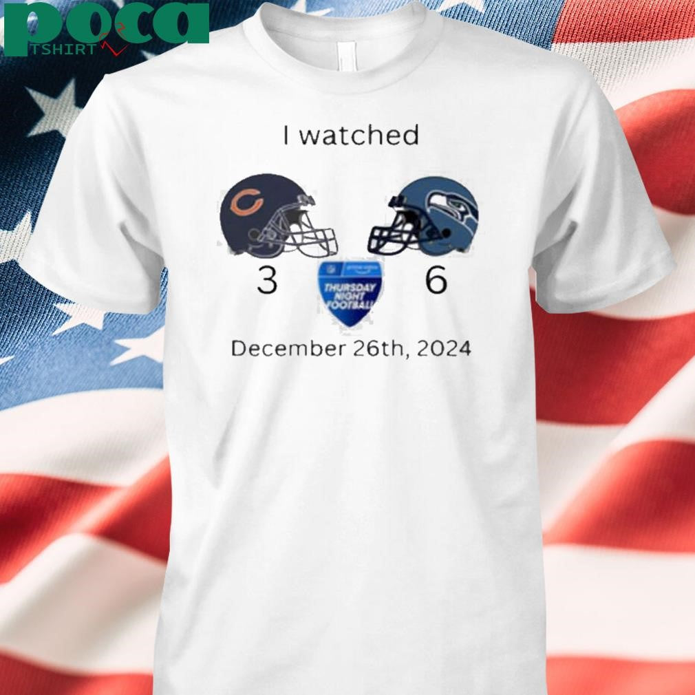 I Watched Thursday Night Football December 26Th 2024 Shirt