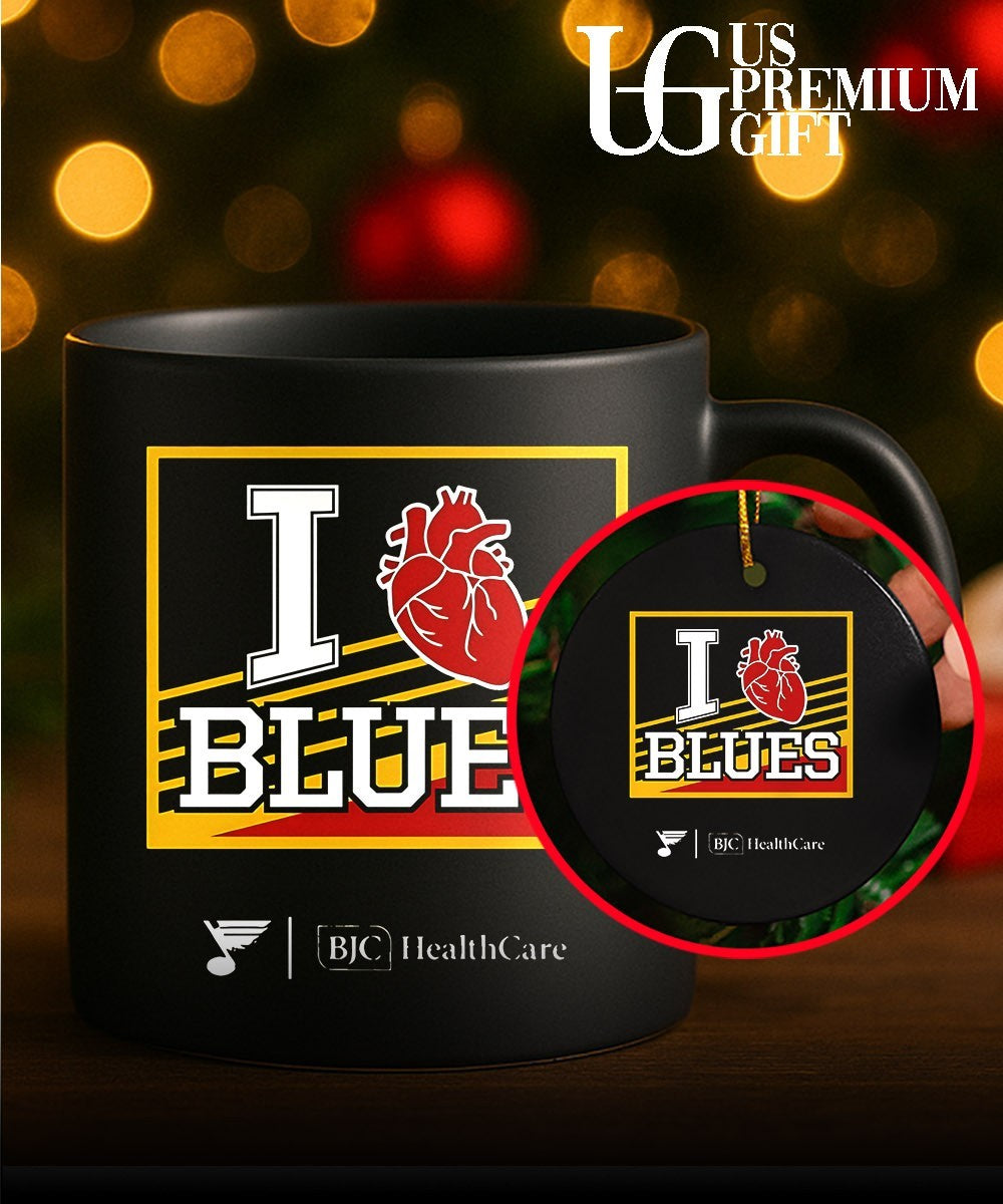 I heart Blues Hot 2025 Bjc Healthcare shirt