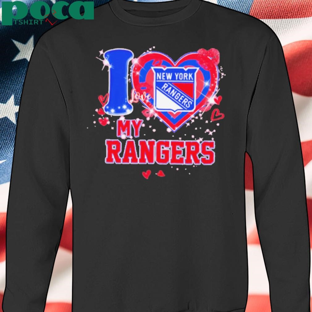 I love New York Rangers ny Rangers heart shirt