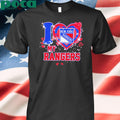 I love New York Rangers ny Rangers heart shirt