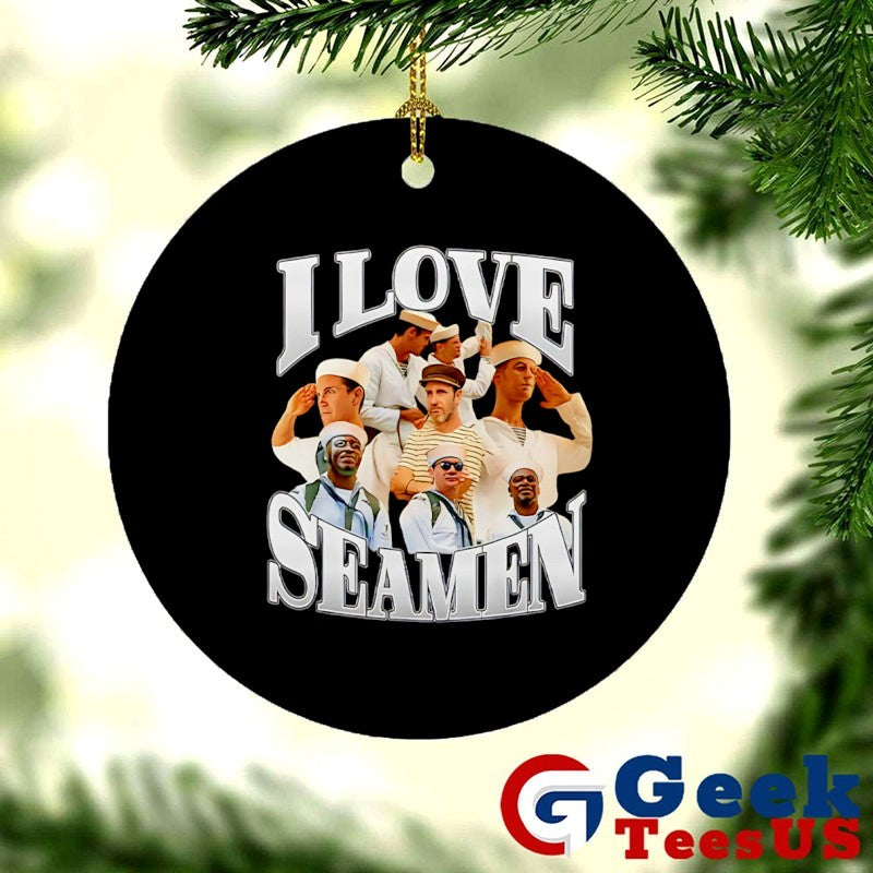 I love Seamen graphic shirt