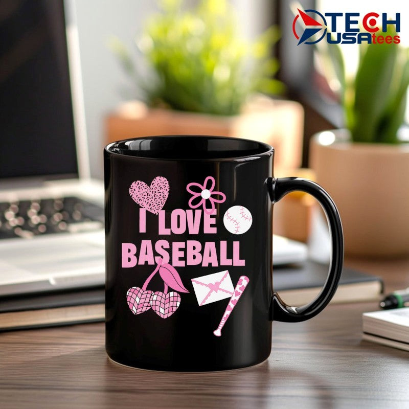 I love baseball stickers shirt