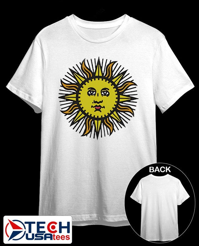 I saw the TV Glow Owen Justice Smith sun face shirt