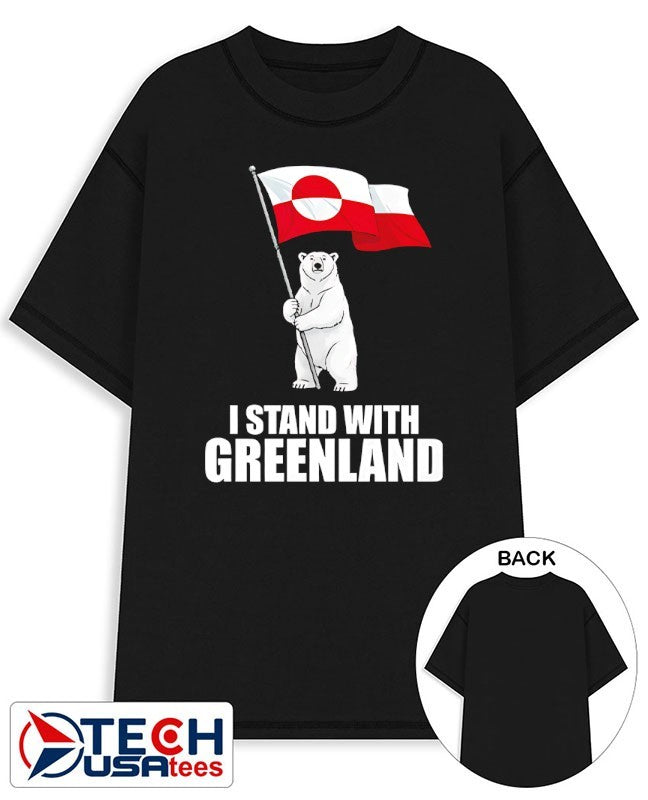 I stand with Greenland Polar Bear shirt