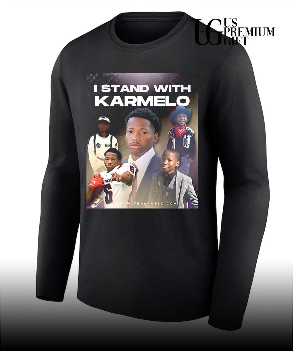 I stand with Karmelo Anthony 2026 graphic shirt