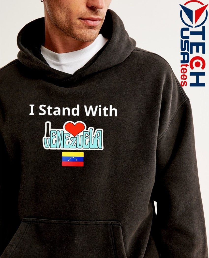 I stand with Venezuela flag shirt
