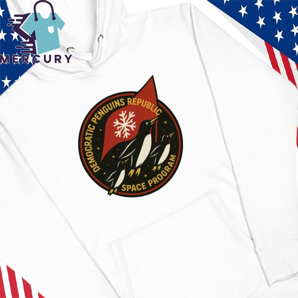 Democratic Penguins Republic Space Program Shirt