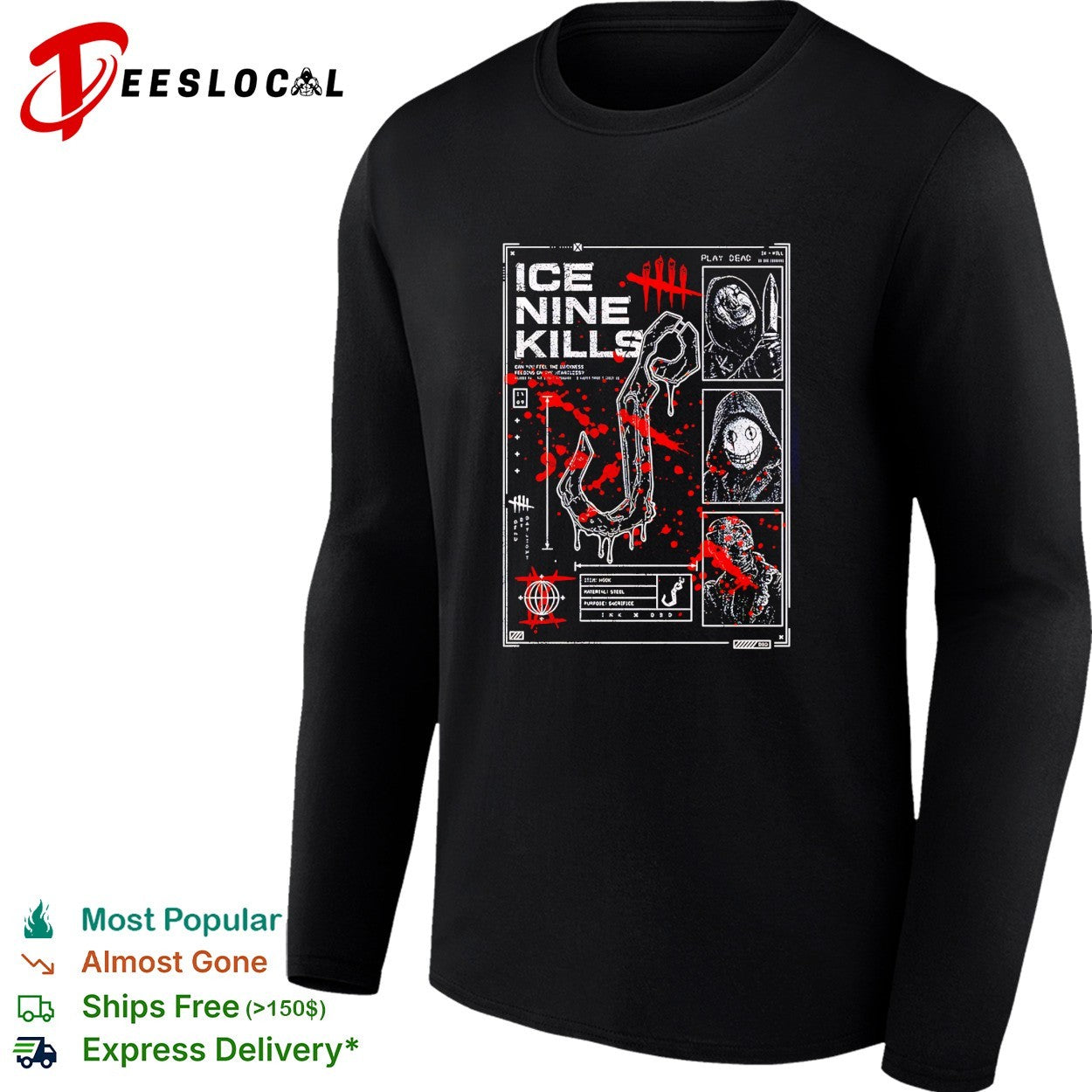 Ice Nine Kills X Dead By Daylight Play Dead Killer Profile shirt